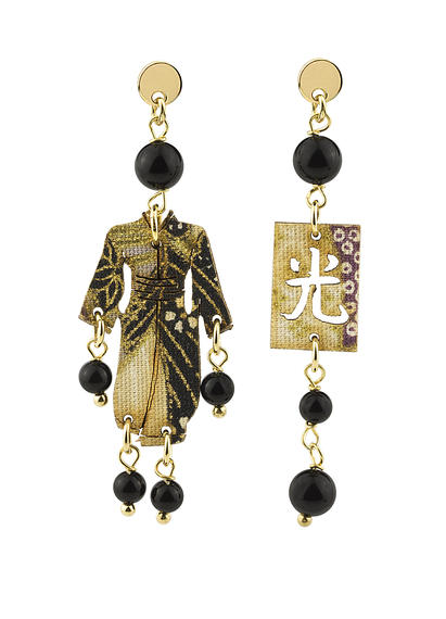 black-mini-kimono-earrings
